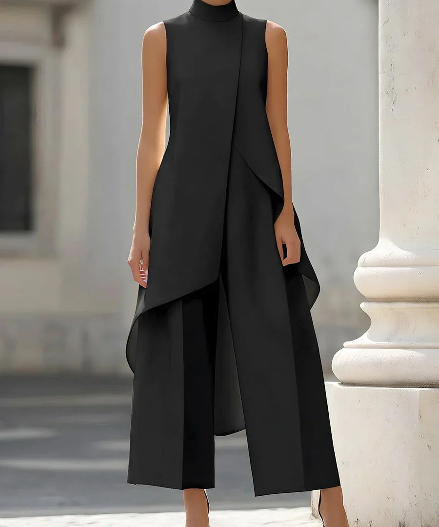 ELOWEN | LAYERED SLEEVELESS SET