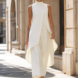 CAMARA | ELEGANT LAYERED PANT SET