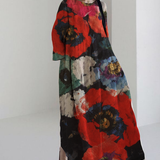 Rosa floral summer dress