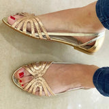 Eleonora — Gold Sandals, Summer Light