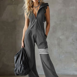 ELEANOR | RETRO ZIP-FRONT JUMPSUIT