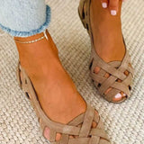 Caterina — Woven Sandals