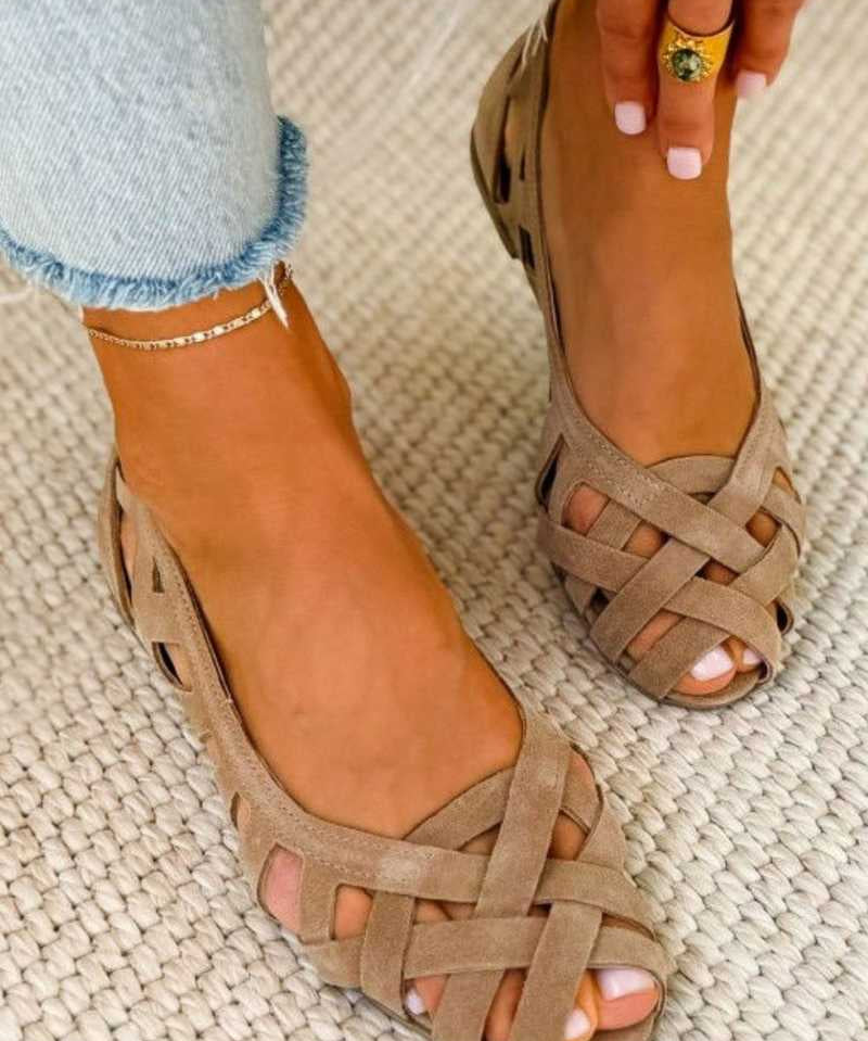 Caterina — Woven Sandals