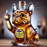 Bulldog Paw Whisky Bottle