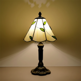 LEAFORA | RETRO TIFFANY LEAF-SHAPED GLASS LAMP