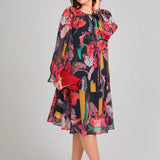 Florinda™ Elegant Floral Dress