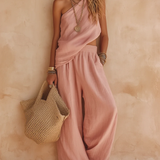 ALINA | ONE-SHOULDER TWO-PIECE SET