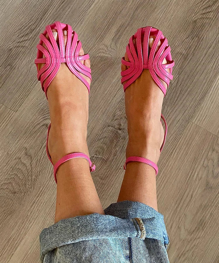Vittoria — Gold Jewel Sandals