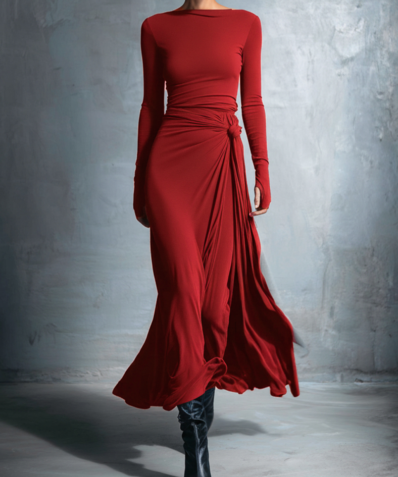 Maia | Vestido maxi elegante y fluido