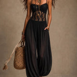 ZARIA | LACE HAREM JUMPSUIT