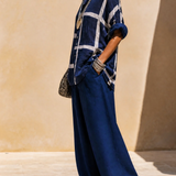 VERA | CASUAL WIDE-LEG TWO-PIECE SET