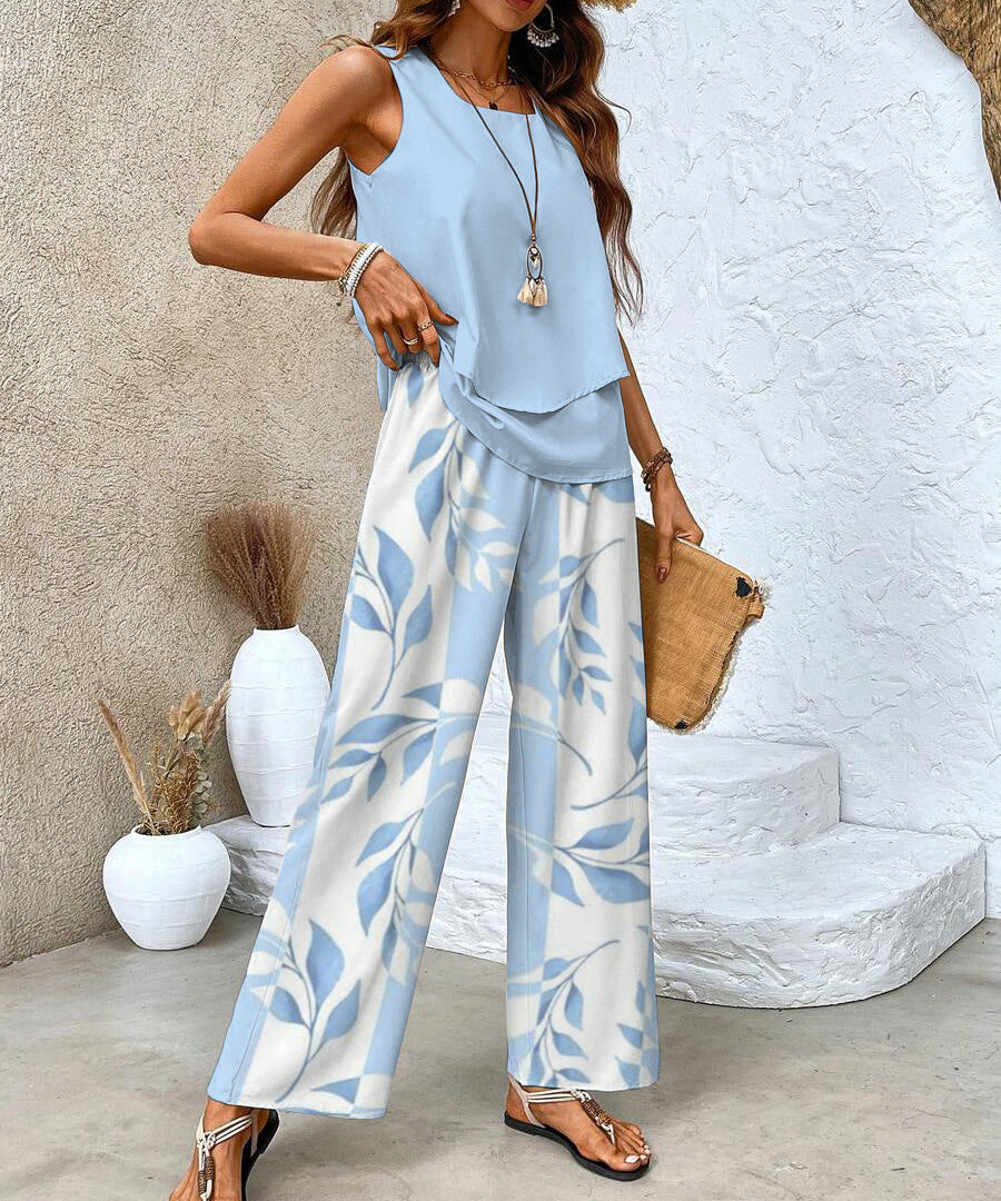 Averie Elegant Summer Two-Piece Set