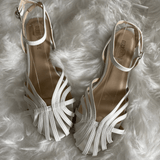 Vittoria — Gold Jewel Sandals