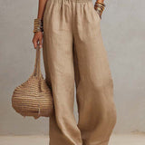 VALERIA | HALTER WIDE-LEG JUMPSUIT