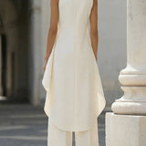 CAMARA | ELEGANT LAYERED PANT SET