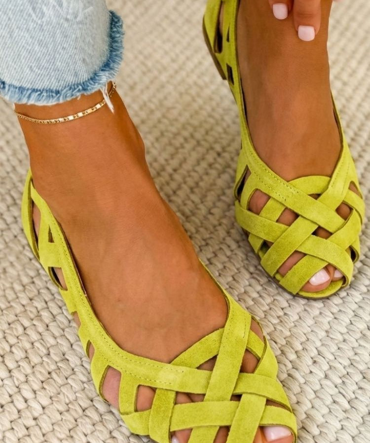 Caterina — Woven Sandals
