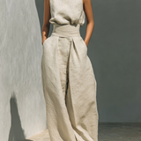 MARIA | TANK TOP & WIDE-LEG PANTS SET