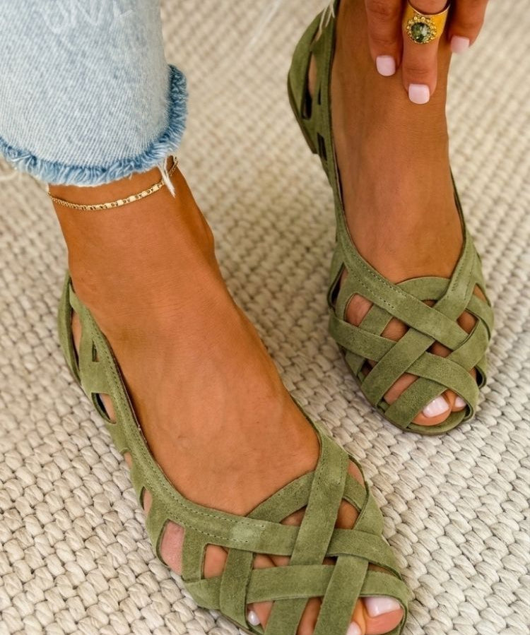 Caterina — Woven Sandals