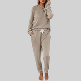 Jocelyn Casual Sweatpants Two-Piece Set