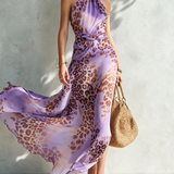 Daniela | Vestido con estampado animal