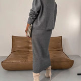 Dilia Elegant Knit Two-Piece Set