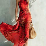 Daniela | Vestido con estampado animal