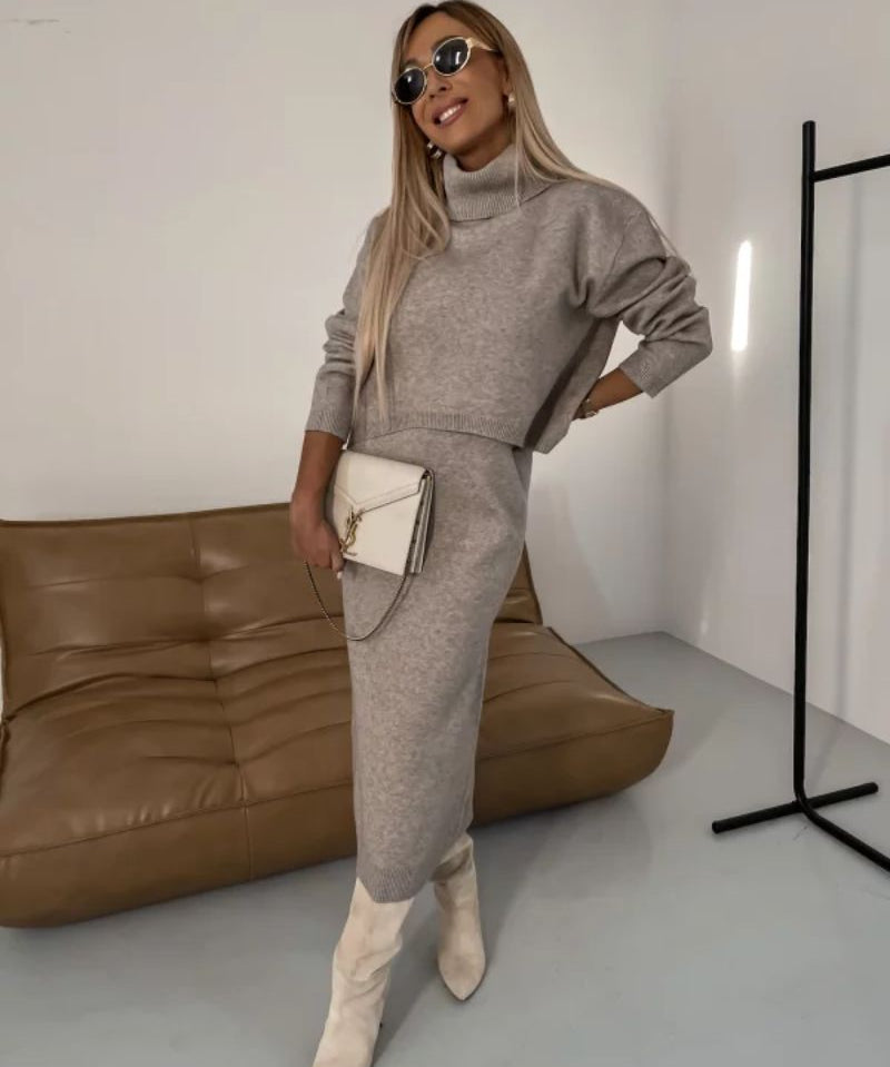 Dilia Elegant Knit Two-Piece Set