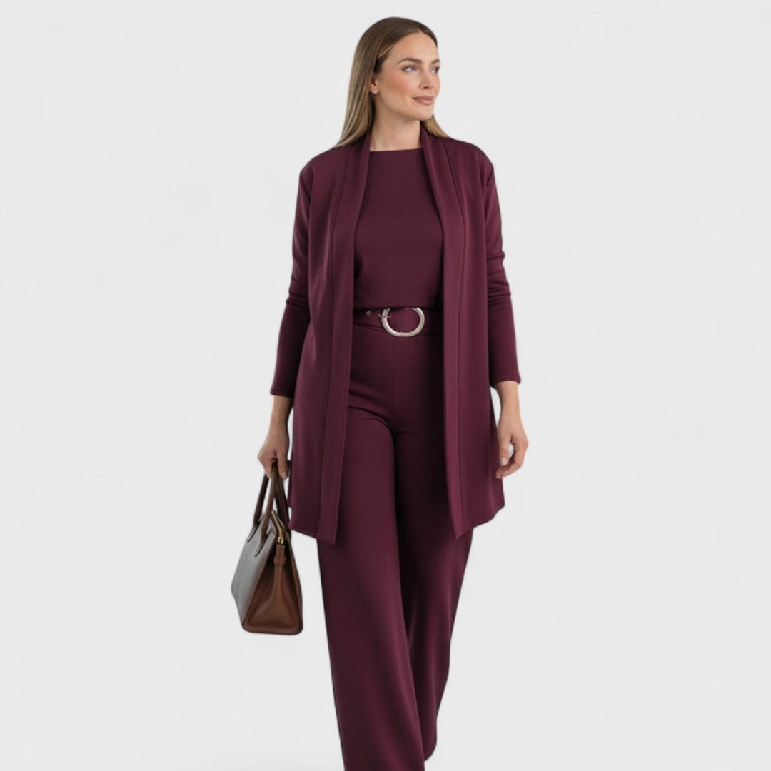 Nora - Luxurious and Comfortable Women's Three-Piece Set