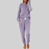 Jocelyn Casual Sweatpants Two-Piece Set