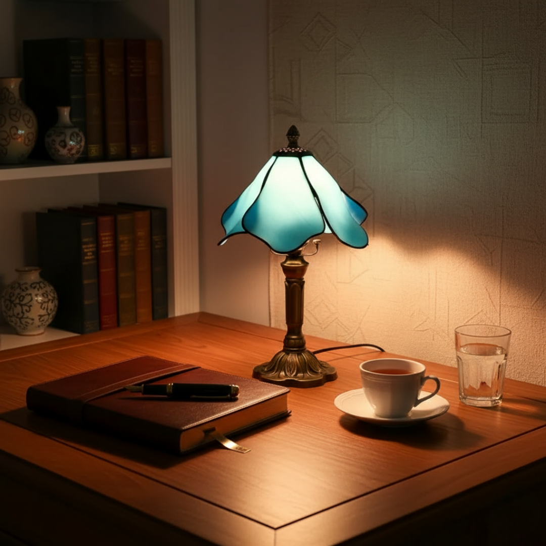 BLUERIS | CLASSIC PETAL SHADE LAMP