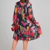 Florinda™ Elegant Floral Dress