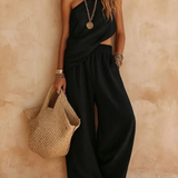 ALINA | ONE-SHOULDER TWO-PIECE SET