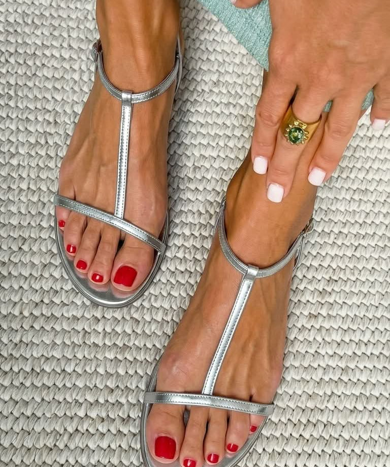 Rosalba — Gold Spring Sandals