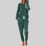 Jocelyn Casual Sweatpants Two-Piece Set