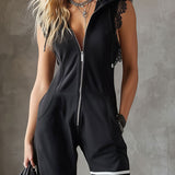 ELEANOR | RETRO ZIP-FRONT JUMPSUIT
