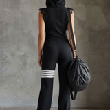 ELEANOR | RETRO ZIP-FRONT JUMPSUIT
