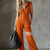 ELEANOR | RETRO ZIP-FRONT JUMPSUIT