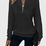 Nora™ | Sweater with Zipper