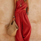 ALINA | ONE-SHOULDER TWO-PIECE SET