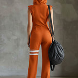 ELEANOR | RETRO ZIP-FRONT JUMPSUIT
