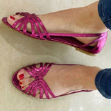 Eleonora — Gold Sandals, Summer Light