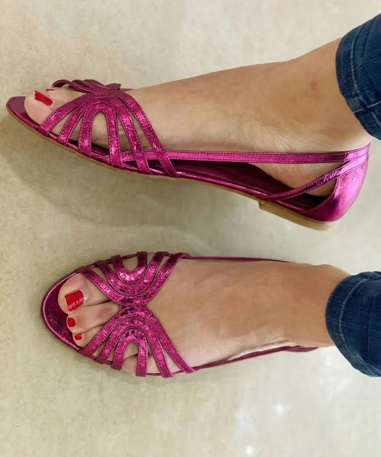 Eleonora — Gold Sandals, Summer Light