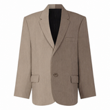 VICTORIA | CONTRAST BLAZER & WIDE-LEG SET