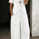 MAYA | V-NECK UTILITY JUMPSUIT