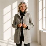 Beatrice™ | Classic Everyday Button Coat