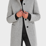 Beatrice™ | Classic Everyday Button Coat