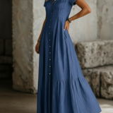 Mandy | Long Denim Dress