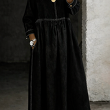 Zephyrelle - Vintage Denim Maxi Dress