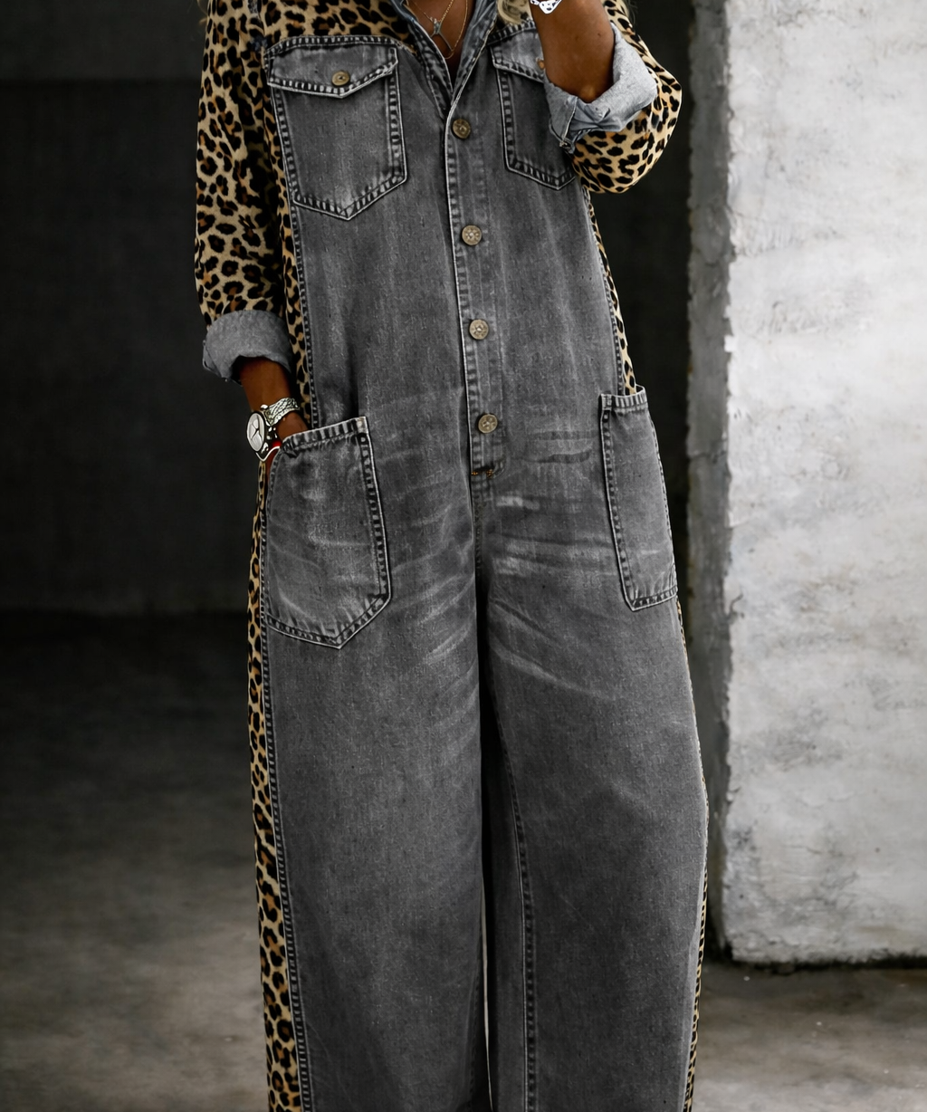 Grace | One Piece Shirt Jumpsuit