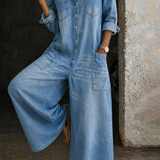 Vivienne | Casual Denim Jumpsuit